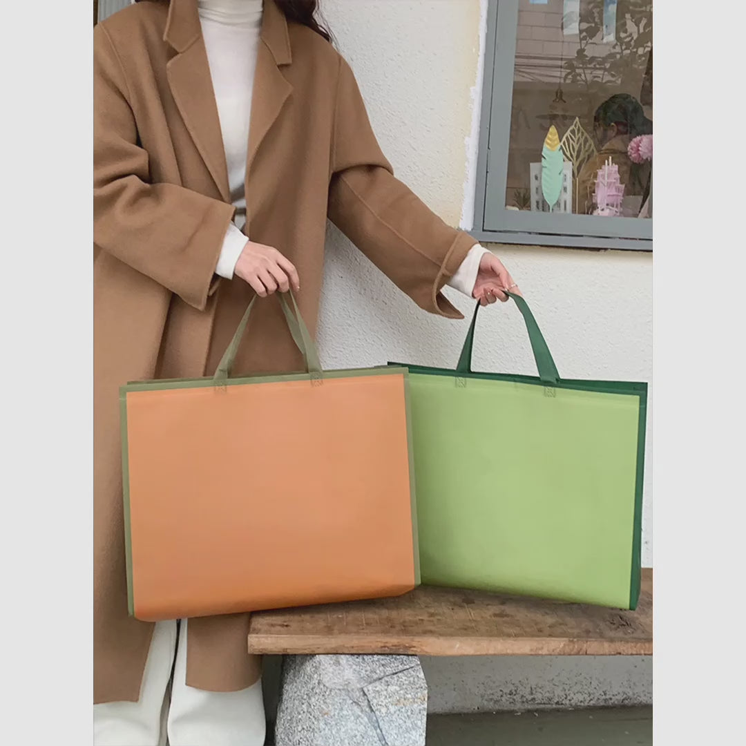 Boutique Non-Woven Tote Bags — 2 Styles product video 1