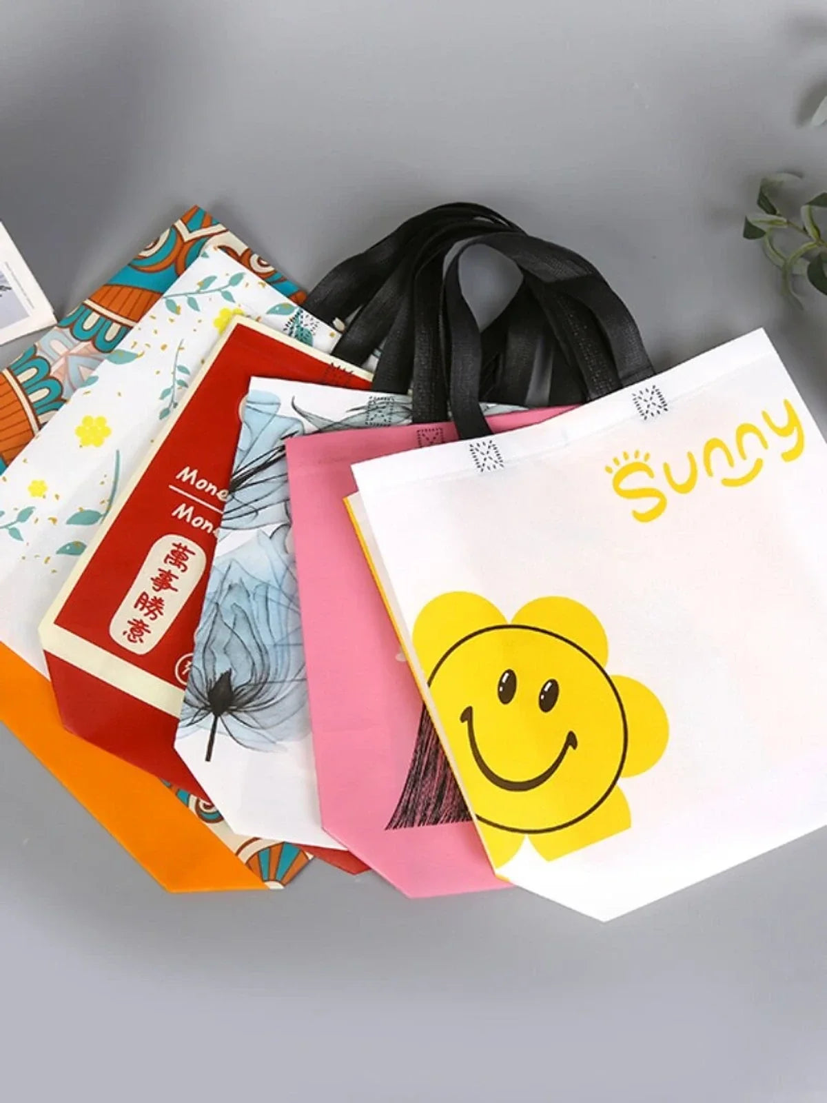 Printed Laminated Non-Woven Tote Bags — 20 Designs product view 3
