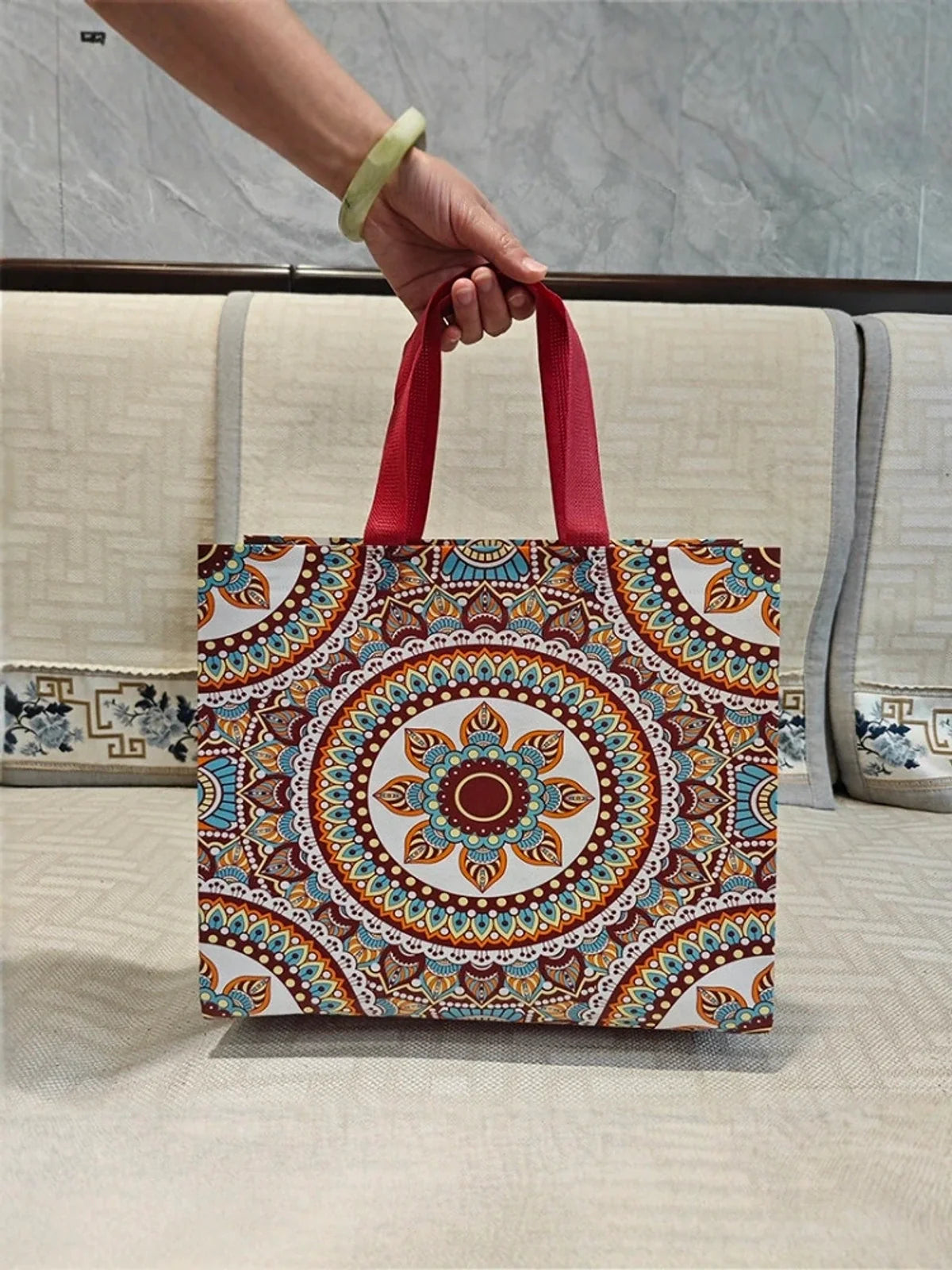 Printed Laminated Non-Woven Tote Bags — 30 Designs product view 4