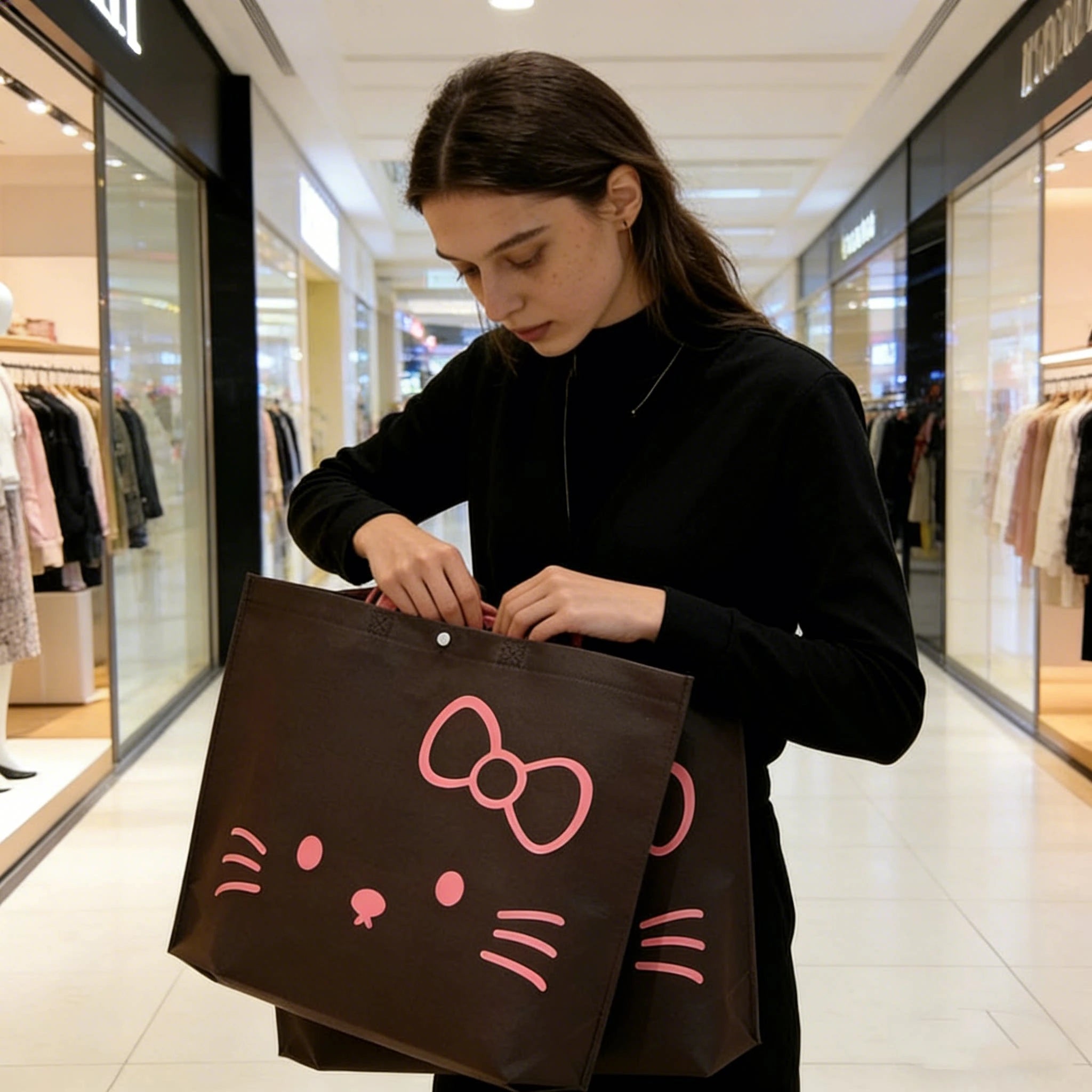 Printed Non-Woven Tote Bags — 15 Styles product view 5