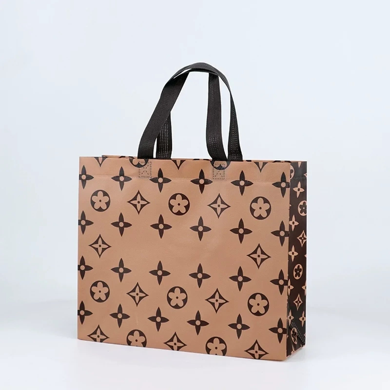 Printed Non-Woven Tote Bags — 18 Designs — Coin Print