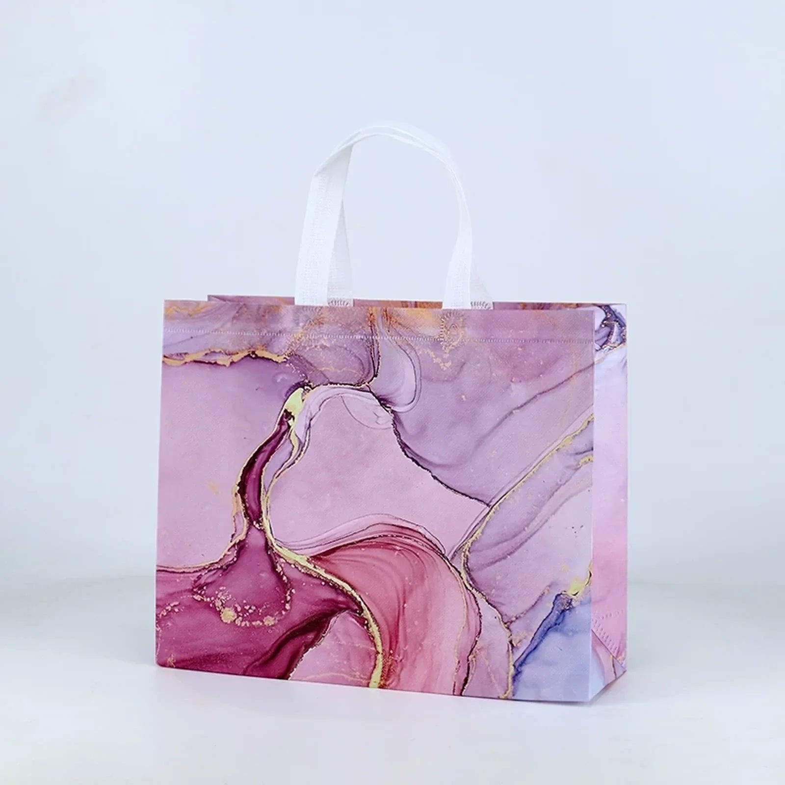 Printed Non-Woven Tote Bags — 18 Designs — Ink Art