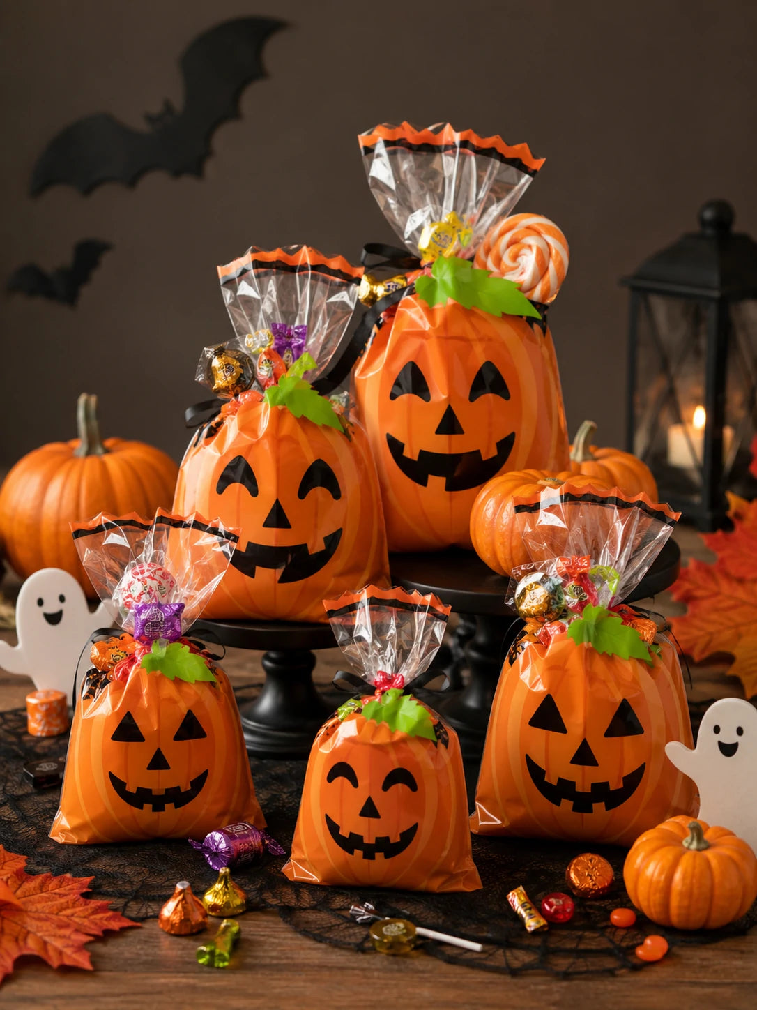 Pumpkin Candy Bags