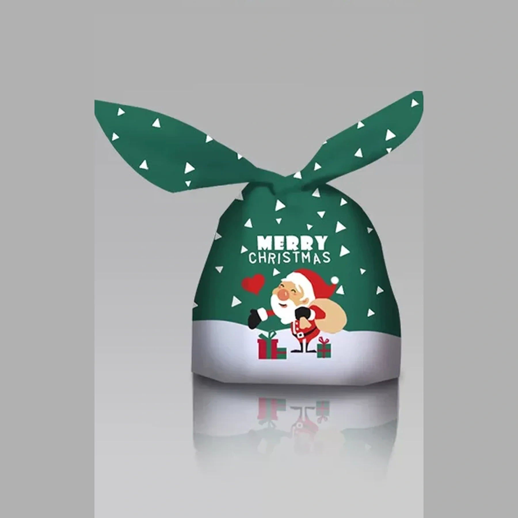 Ribbon-Closure Christmas Gift Bags – selected style
