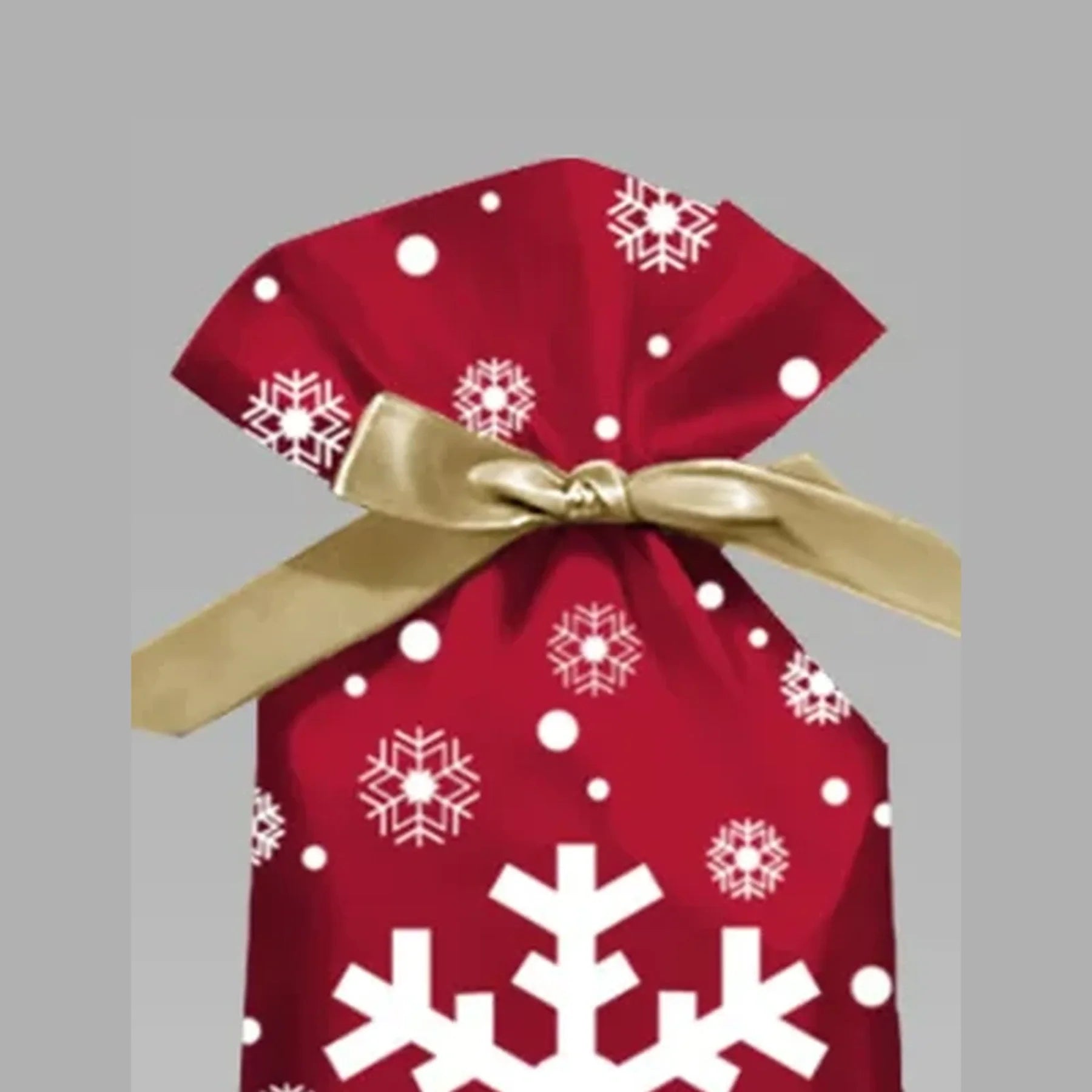 Ribbon Drawstring Christmas Gift Bags – selected style