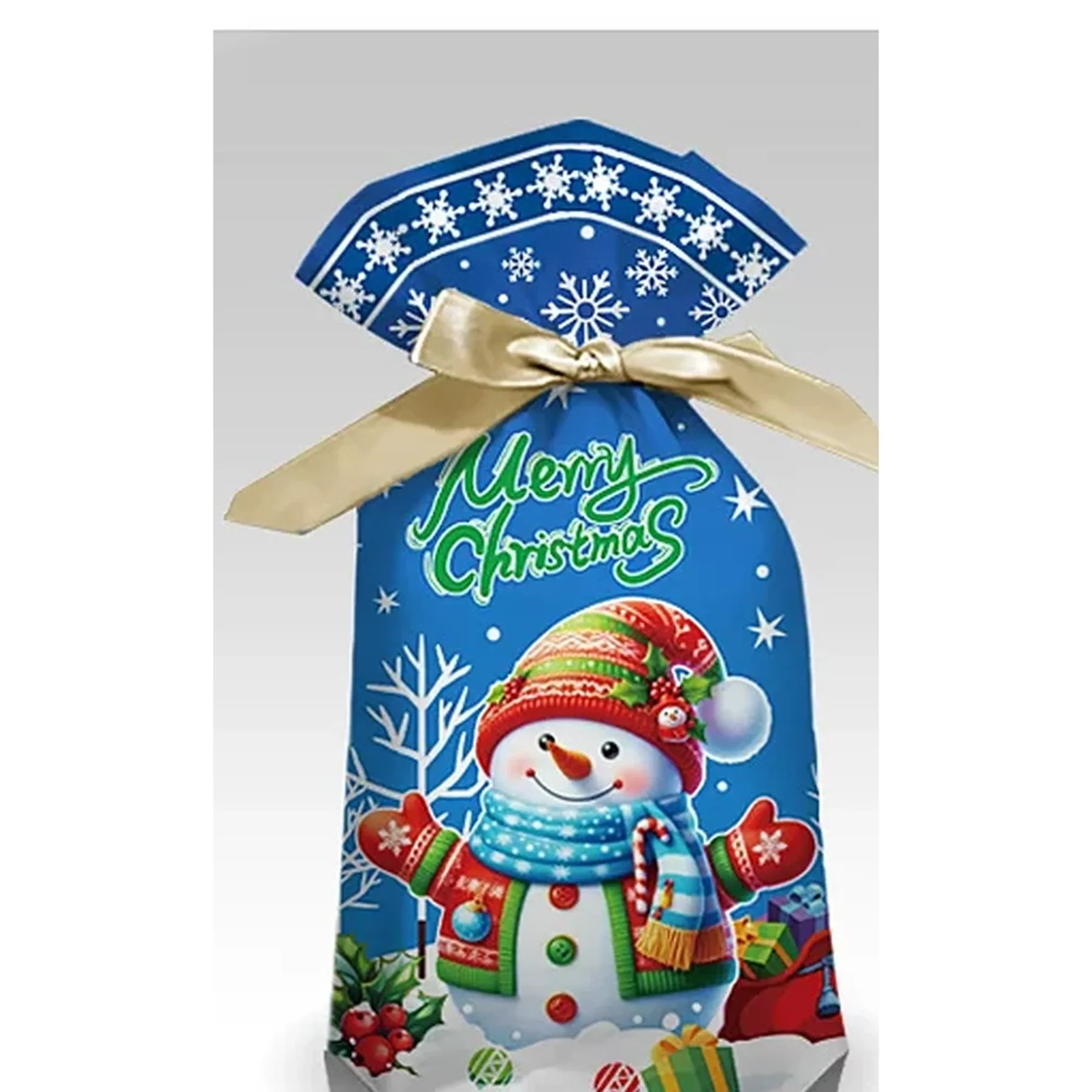 Ribbon Drawstring Christmas Gift Bags – selected style