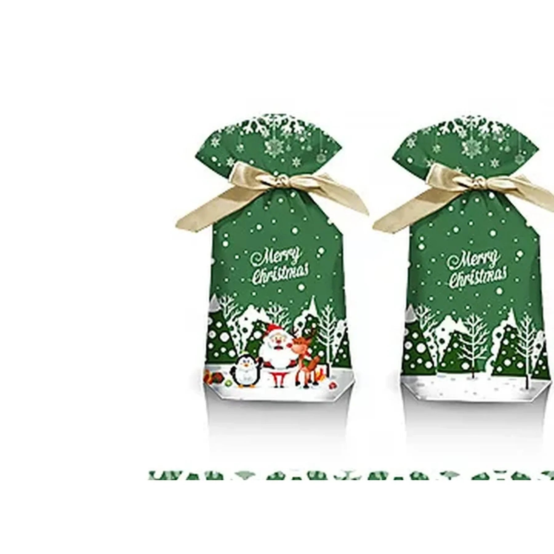 Ribbon Drawstring Christmas Gift Bags – selected style