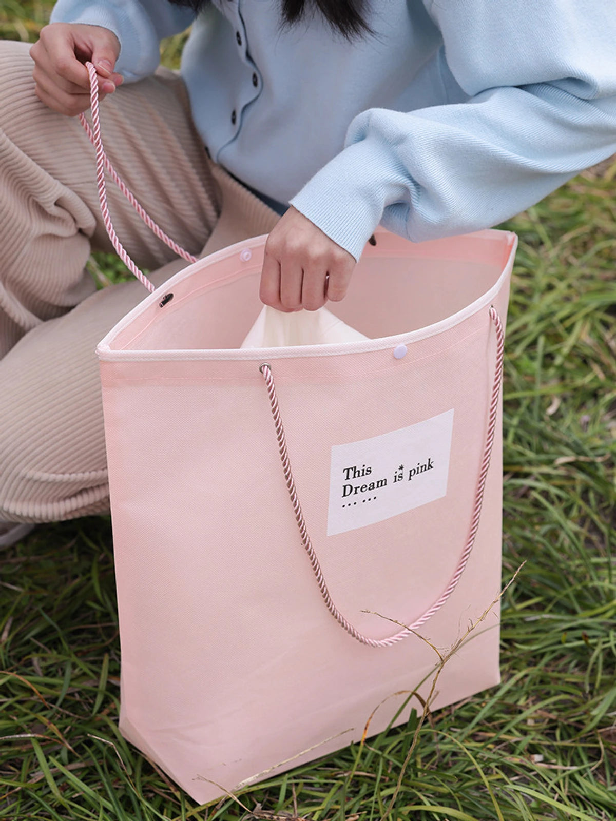 Stitched Non-Woven Garment Packaging Bags — 7 Styles product view 2