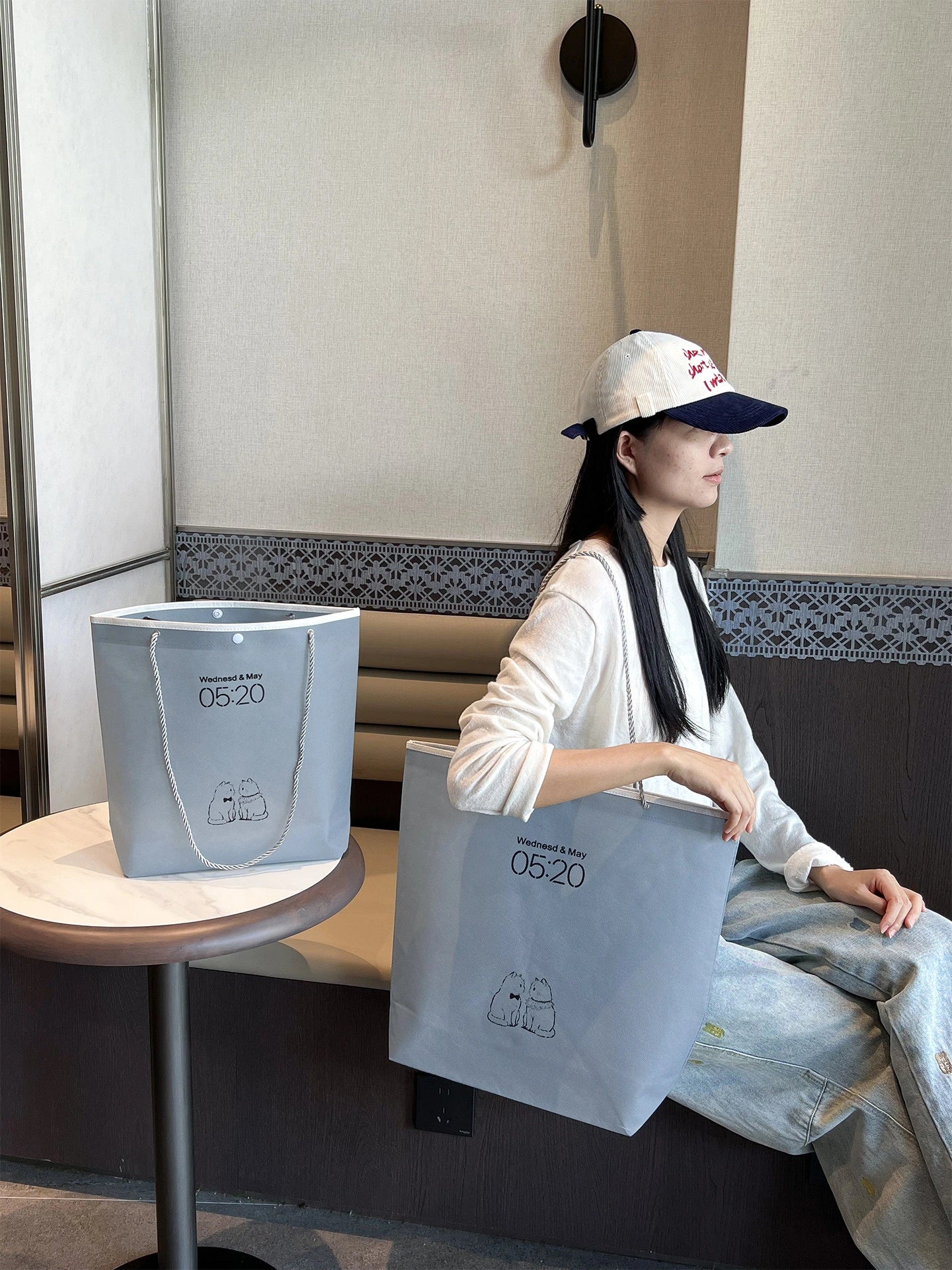 Stitched Non-Woven Tote Bags — 11 Styles product view 1
