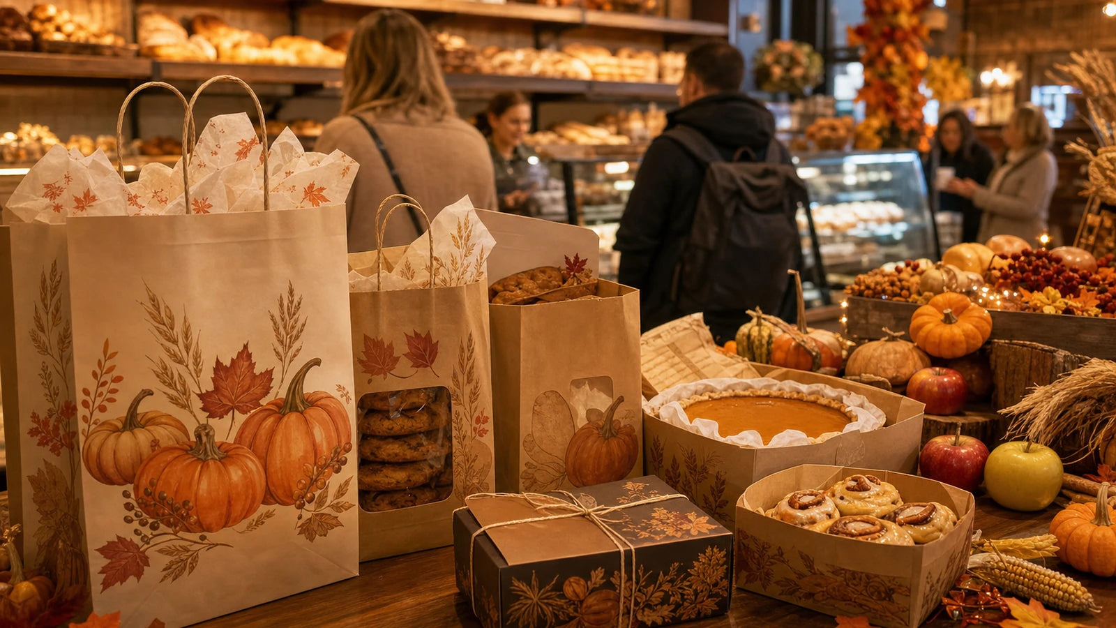 thanksgiving bakery gift bags
