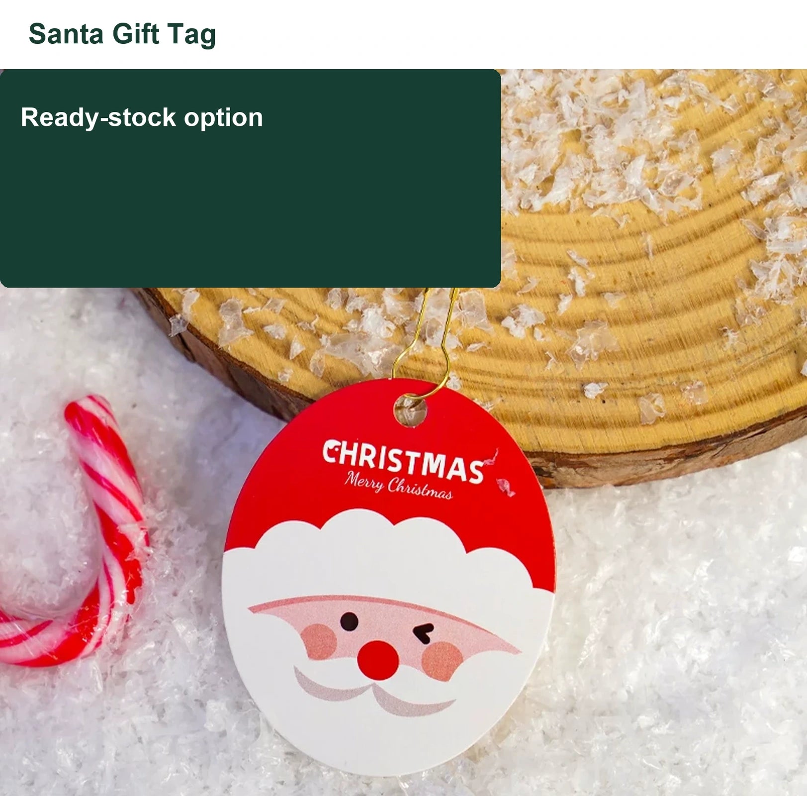 Transparent OPP Christmas Gift Bags with Tie Closure – option 2690305115