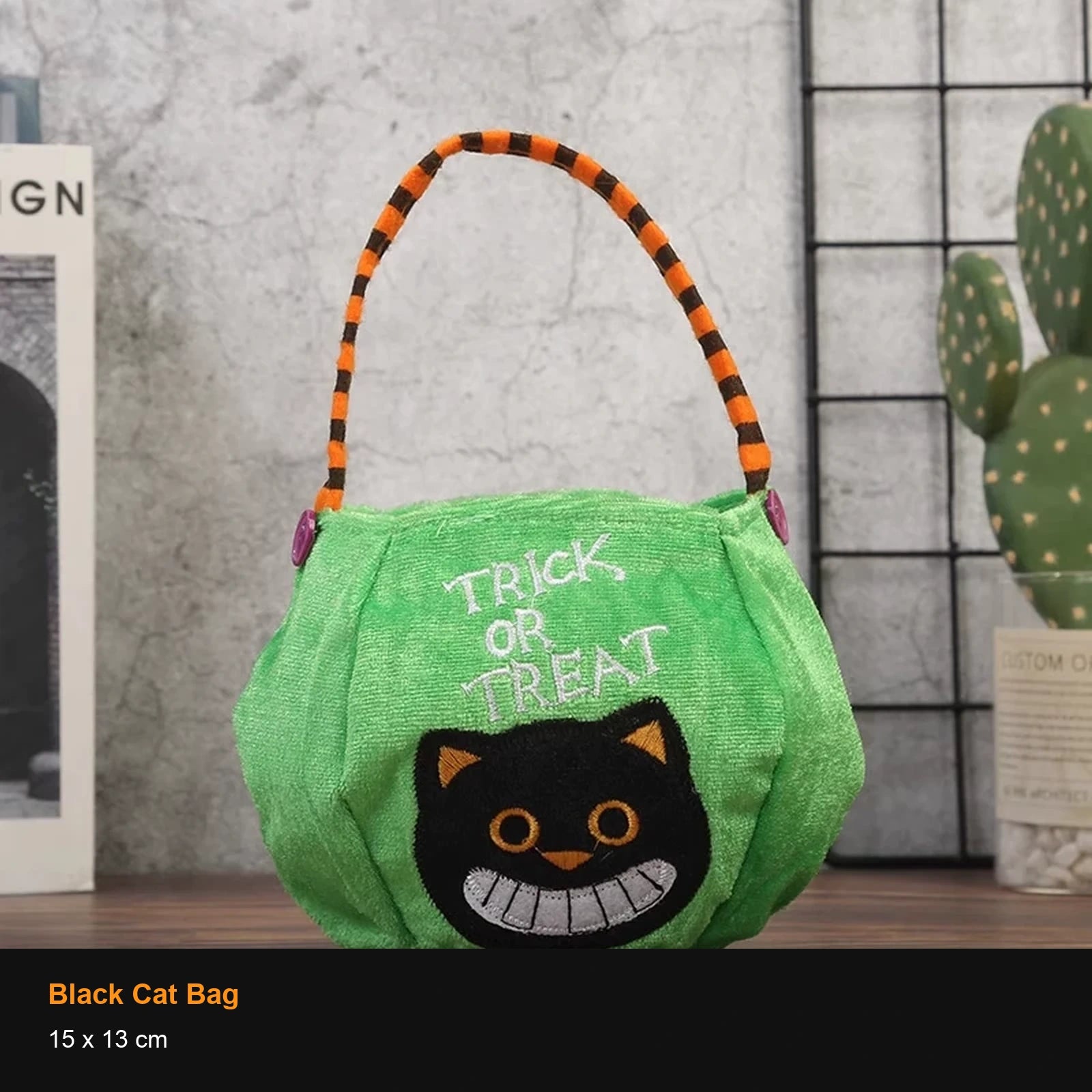 Plush Halloween Treat Bags and Candy Containers - 40385886971