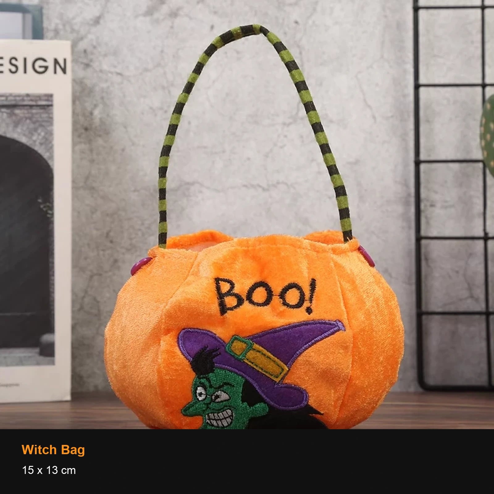 Plush Halloween Treat Bags and Candy Containers - 40385886972