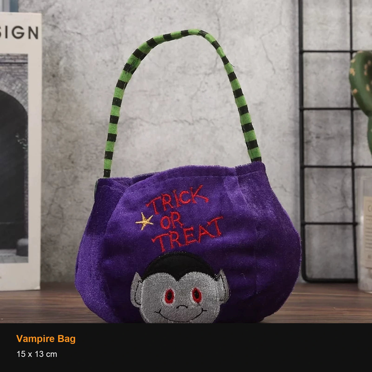 Plush Halloween Treat Bags and Candy Containers - 40385886974