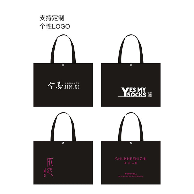 Webbing-Handle Non-Woven Tote Bags — 6 Styles product view 4